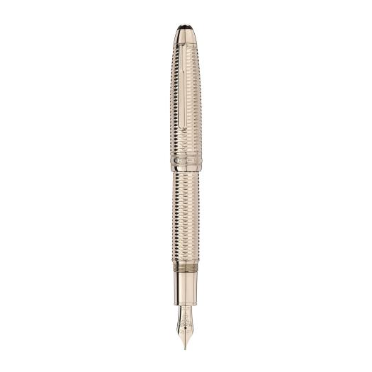 Montblanc - Meisterstück Geometry Solitaire Champagne Gold LeGrand Füllfederhalter